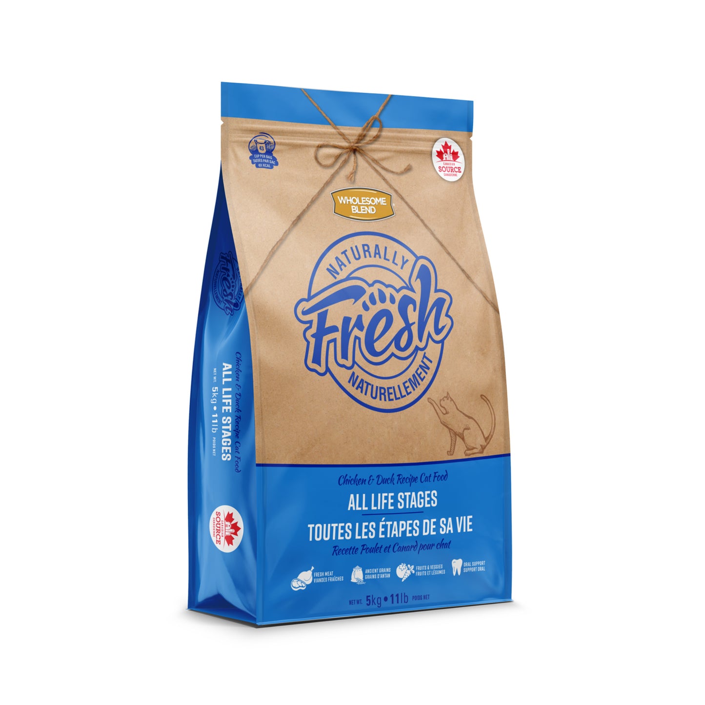 Wholesome Blend Naturally Fresh Chicken & Duck Cat Recipe