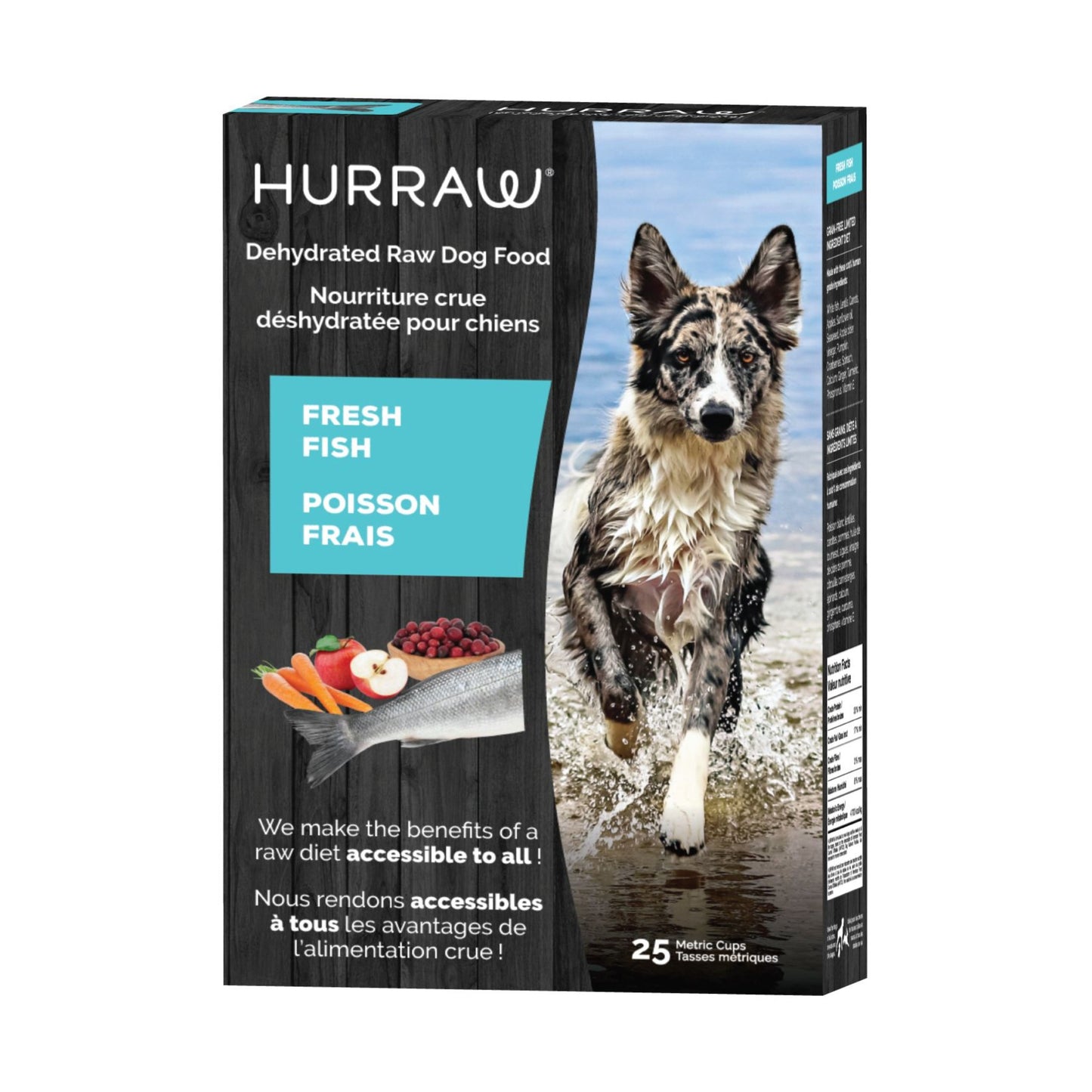 Hurraw Dehydrated Raw Dog Food - Fresh Fish