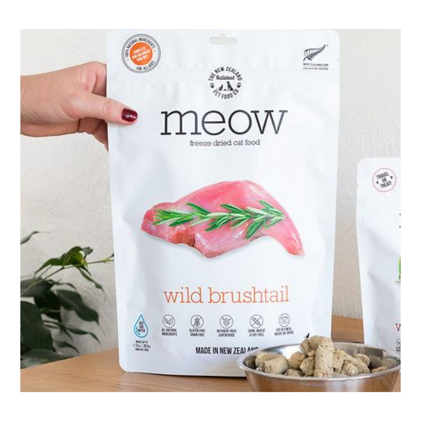 Meow Wild Brushtail Freeze Dried Cat Food
