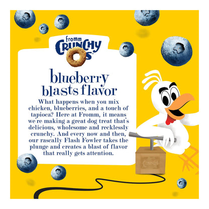 Fromm Crunchy Os Blueberry Blasts Dog Treats