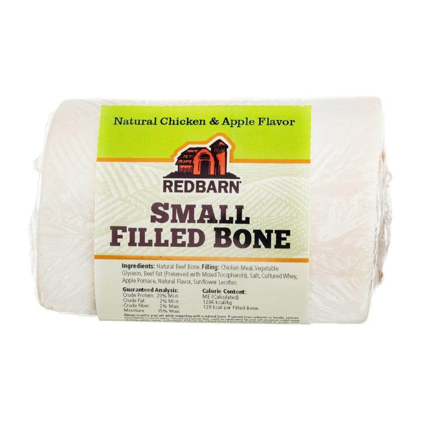Redbarn Natural Filled Bone - Chicken & Apple Flavour