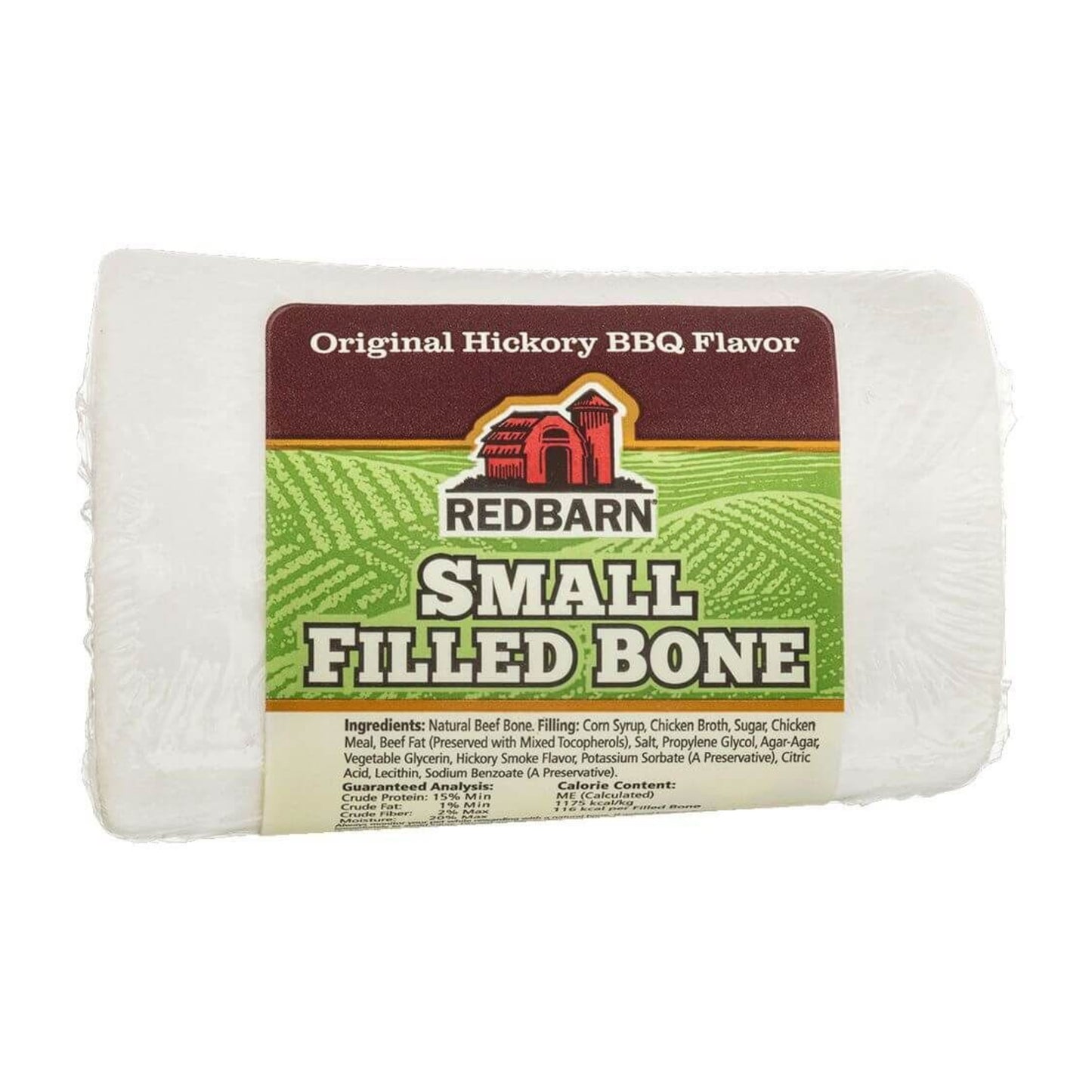 Redbarn Filled Bone Hickory BBQ Flavor
