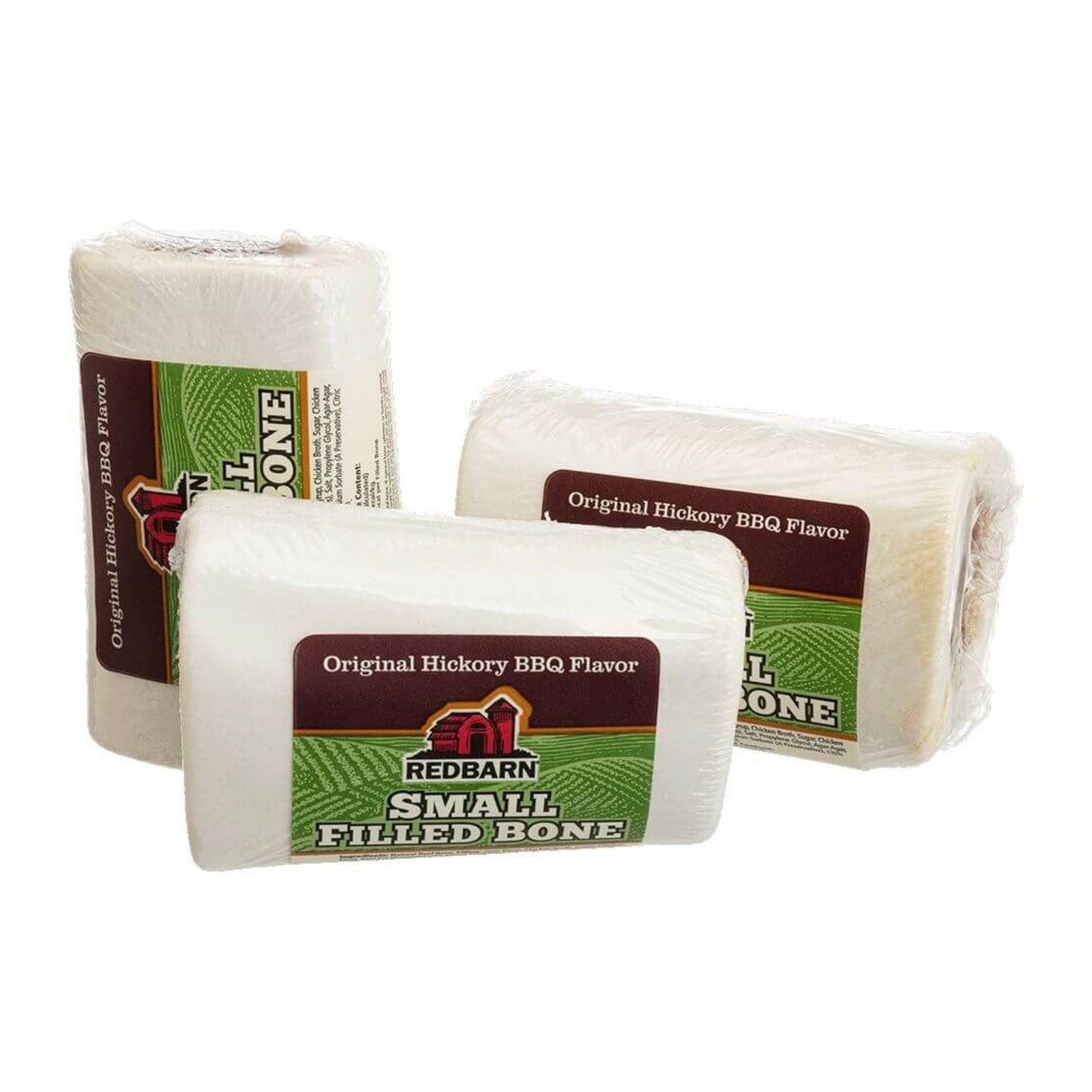 Redbarn Filled Bone Hickory BBQ Flavor