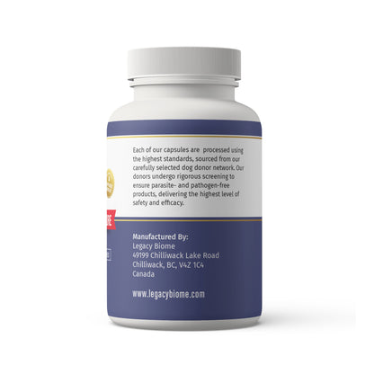 Premium Canine FMT Capsules – 30 Count
