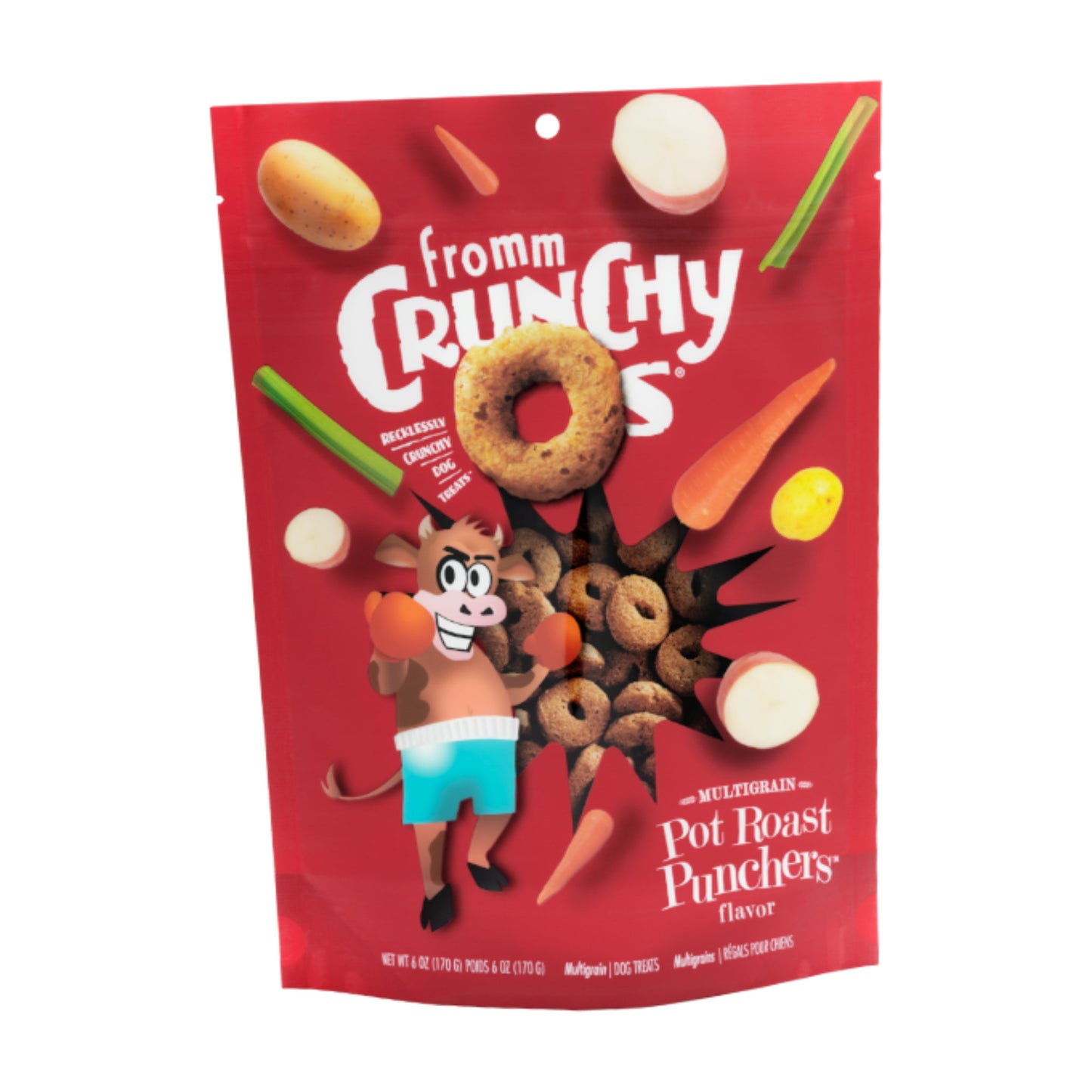 Fromm Crunchy O's Treats - Pot Roast Punchers Flavor
