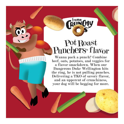 Fromm Crunchy O's Treats - Pot Roast Punchers Flavor