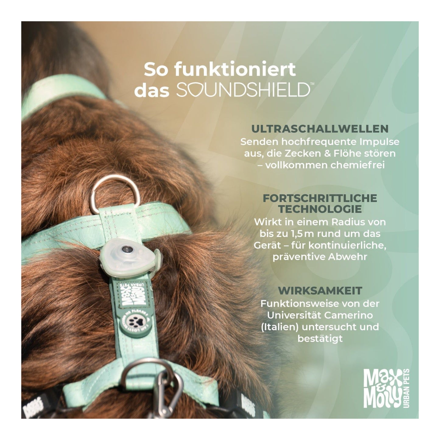 Soundshield - 24/7 Ultrasonic Technology Against Ticks & Fleas