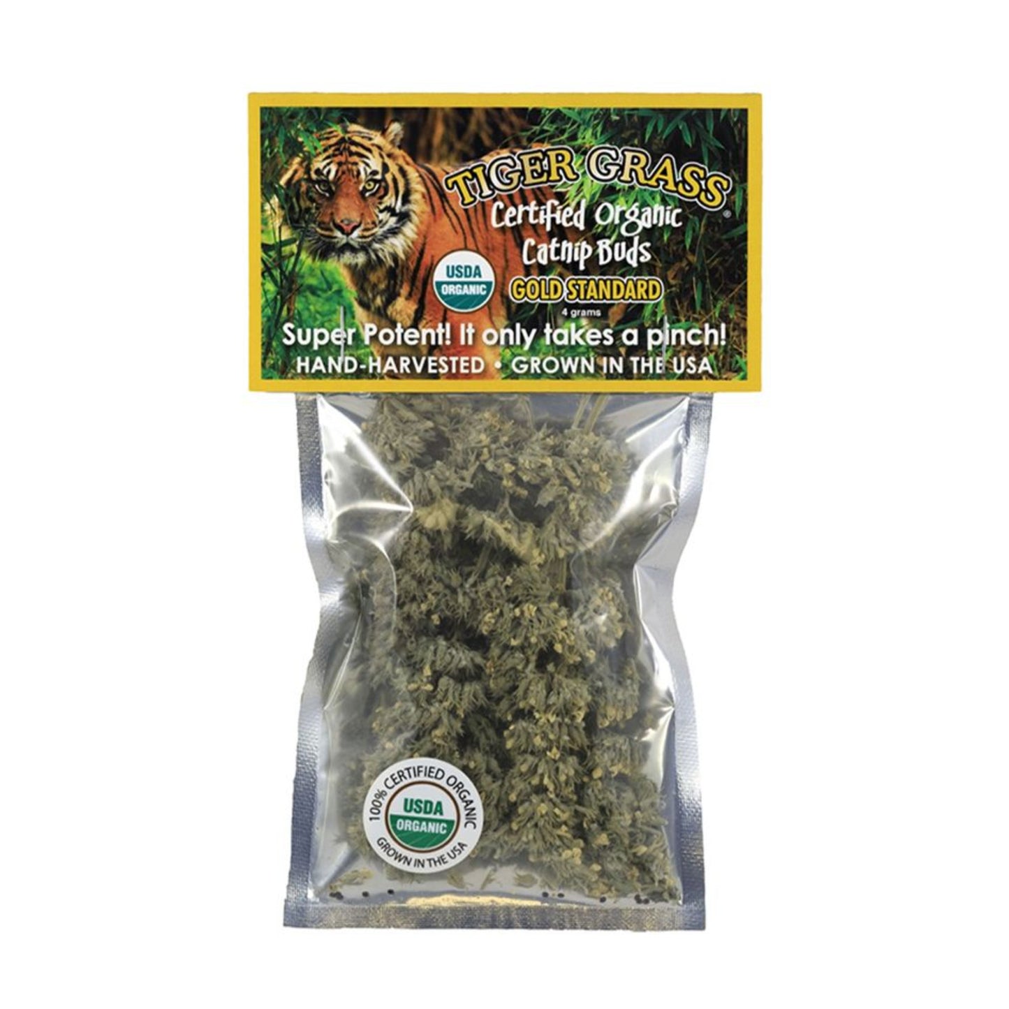 Tiger Grass Certified Organic Catnip Buds (4g)