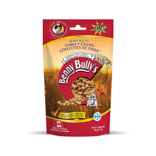 Benny Bullys® Turkey Chops™ (Cat) - 20g