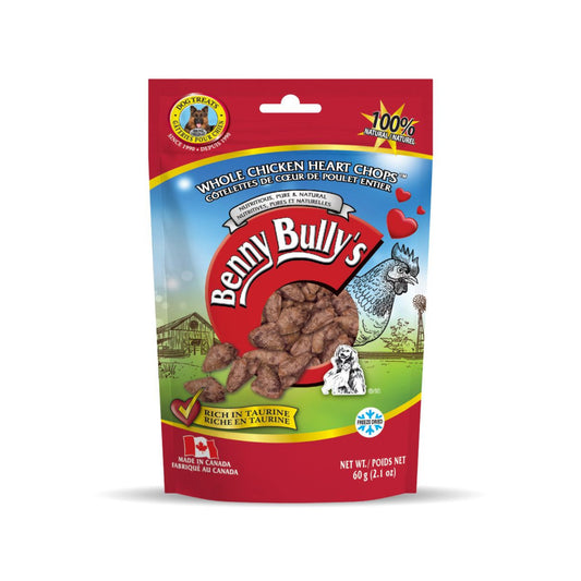 Benny Bullys® Whole Chicken Heart Chops™