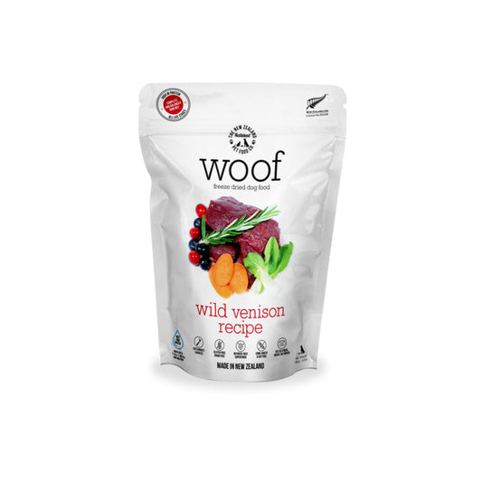 Woof Wild Venison - Dried Dog Food Treat